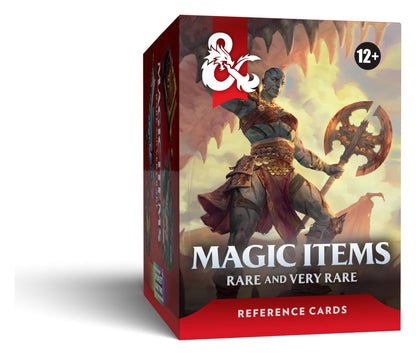 Wizards of the Coast Dungeons and Dragons Magic Items Rare and Very Rare Reference Cards - View 1