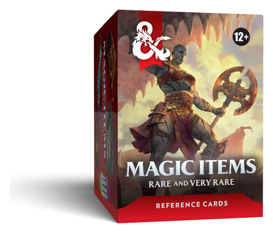 Wizards of the Coast Dungeons and Dragons Magic Items Rare and Very Rare Reference Cards - View 1