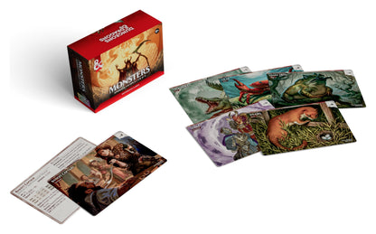 Wizards of the Coast Dungeons and Dragons Monsters Animals and NPCs Reference Cards - View 2