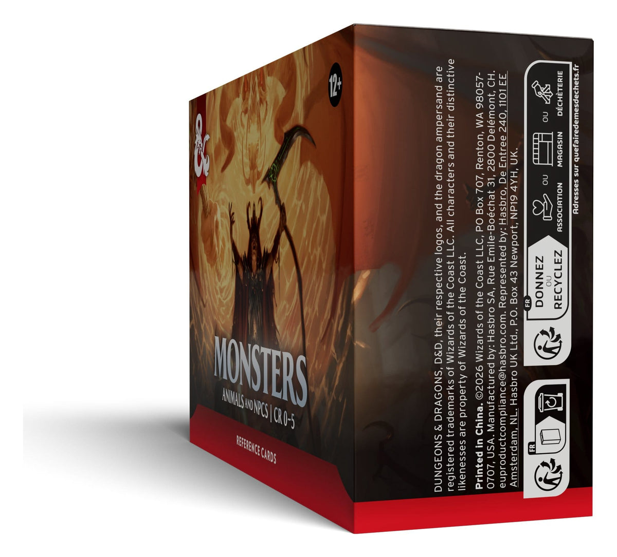 Wizards of the Coast Dungeons and Dragons Monsters Animals and NPCs Reference Cards - View 5