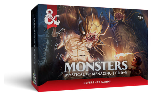 Wizards of the Coast Dungeons and Dragons Monsters Mystical and Menacing Reference Cards - View 1