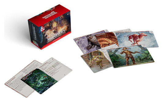Wizards of the Coast Dungeons and Dragons Monsters Mystical and Menacing Reference Cards - View 2