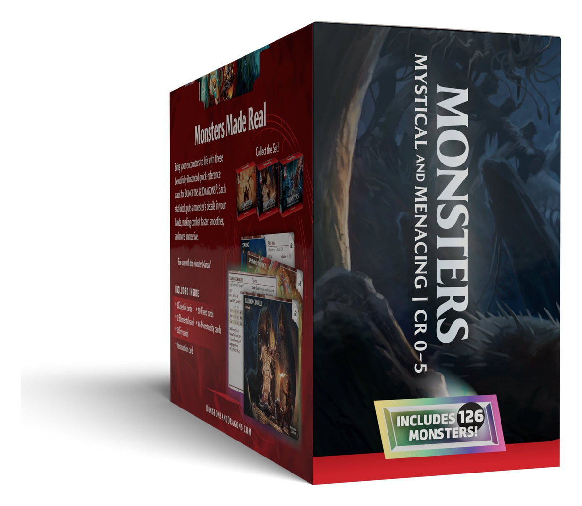 Wizards of the Coast Dungeons and Dragons Monsters Mystical and Menacing Reference Cards - View 4