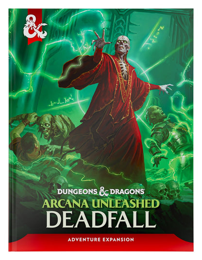 Wizards of the Coast Dungeons and Dragons Arcana Unleashed Deadfall Adventure Book (Hardcover) - View 1
