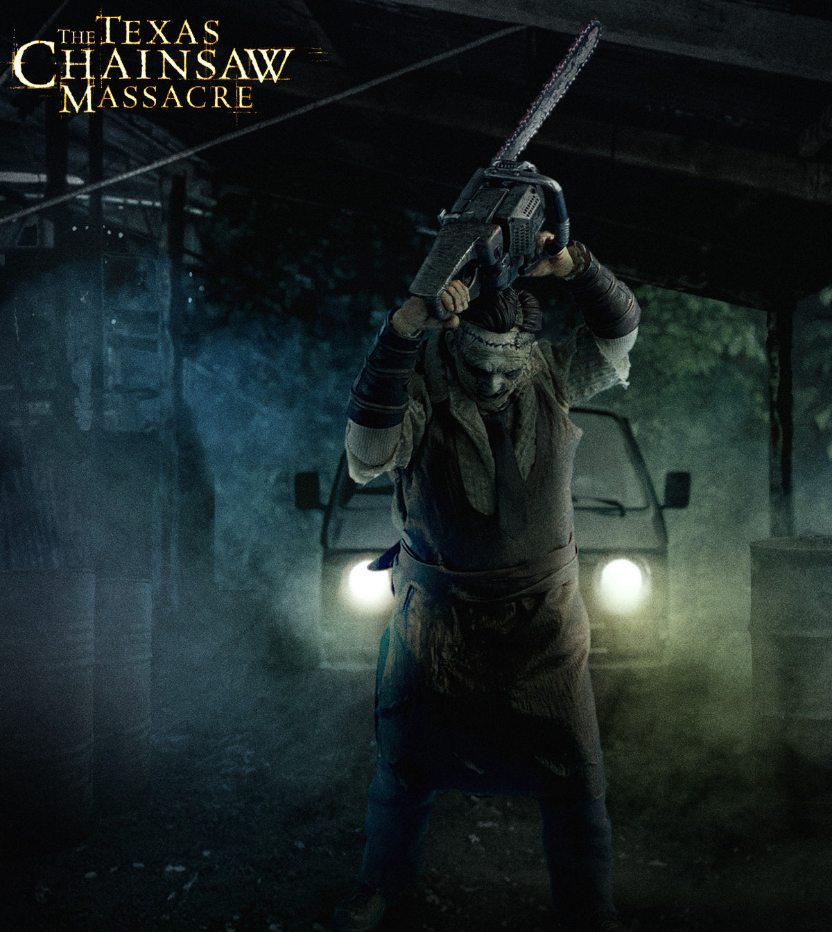 Mezco Toyz One:12 Collective Texas Chainsaw Massacre Leatherface Action Figure (1/12 Scale) - View 5