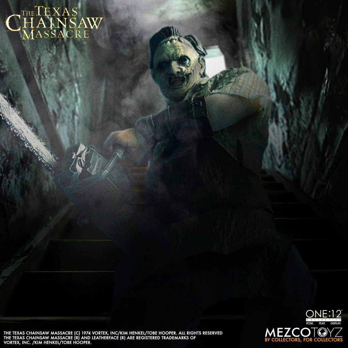 Mezco Toyz One:12 Collective Texas Chainsaw Massacre Leatherface Action Figure (1/12 Scale) - View 7