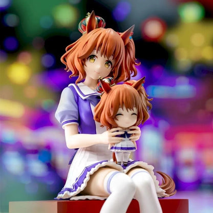 Sega Goods Umamusume: Pretty Derby XStellar Aston Machan Sitting Ver. PVC Statue (20 cm)