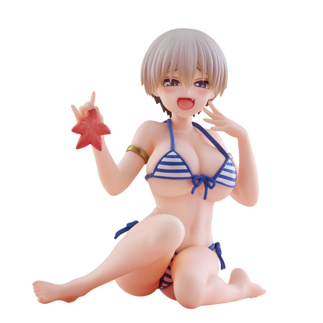 Taito Desktop Cute Uzaki-chan Wants to Hang Out! Hana Uzaki Swimwear Ver. PVC Figure (13 cm) - View 1