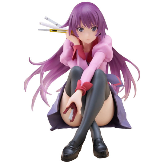 Taito Desktop Cute Monogatari Series Hitagi Senjougahara PVC Figure (13 cm) - View 1